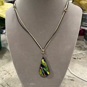 Artesian Foil under Acrylic pendant